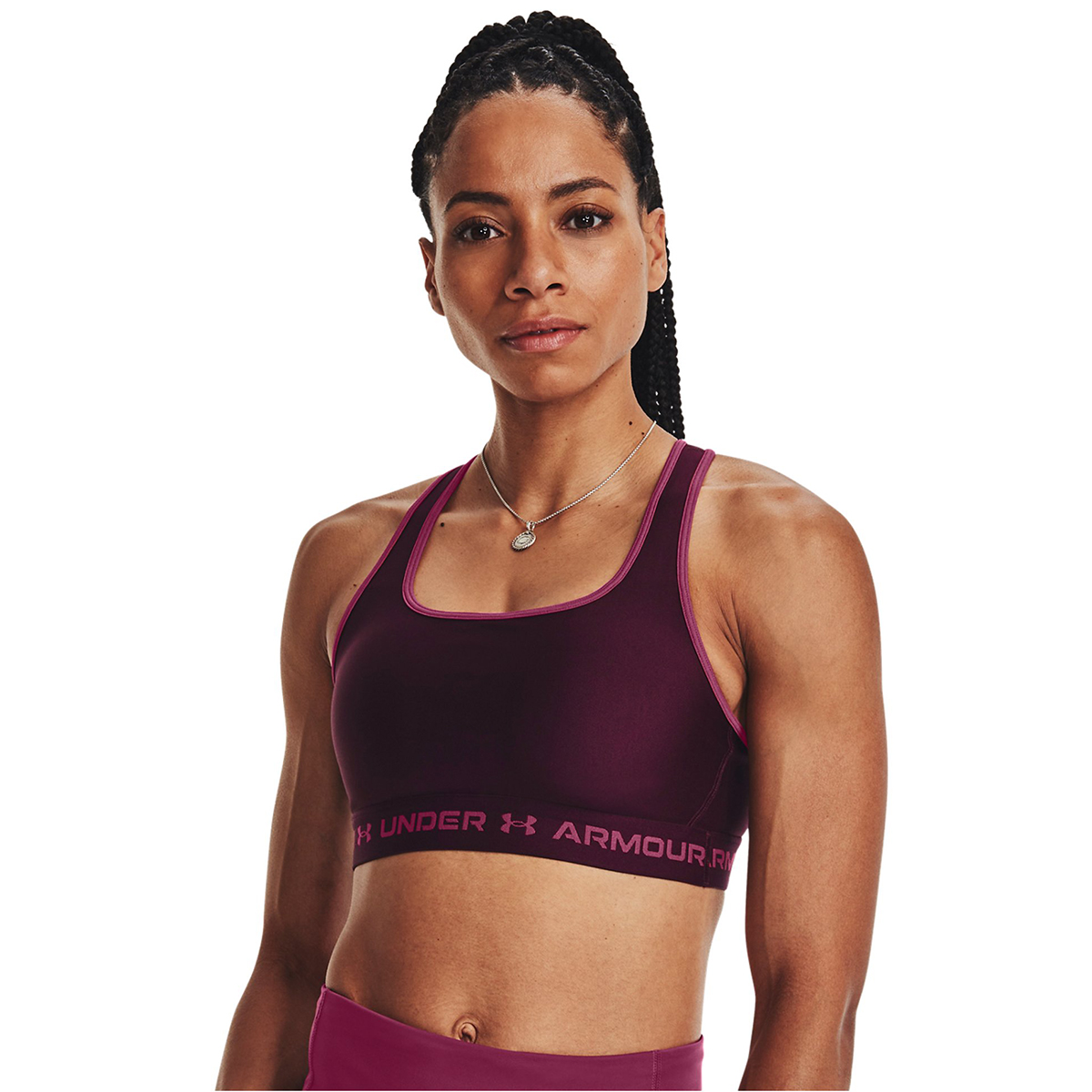 Under Armour Women's Armour Mid Crossback Sports Bra