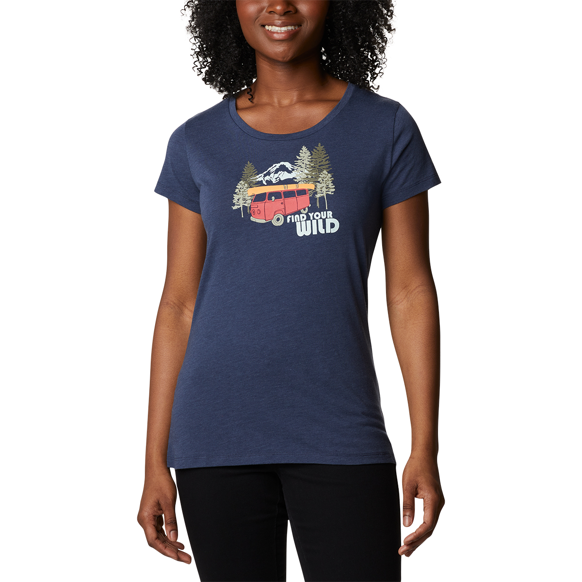 Columbia Women's Daisy Days Short Sleeve Graphic Tee - Size S