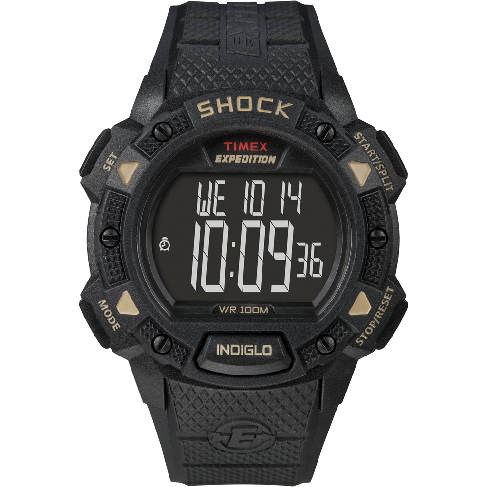 Timex Men's Expedition Shock 45Mm Resin Strap