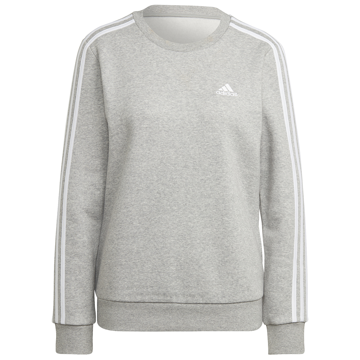 Adidas Women's Essential 3-Stripes Fleece Sweatshirt