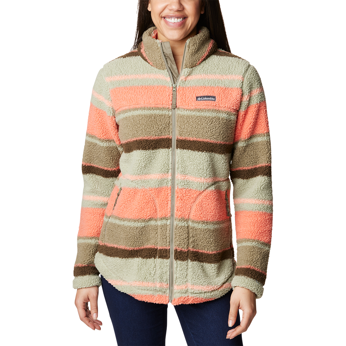 Columbia Women's West Bend Full Zip Fleece Jacket - Size L