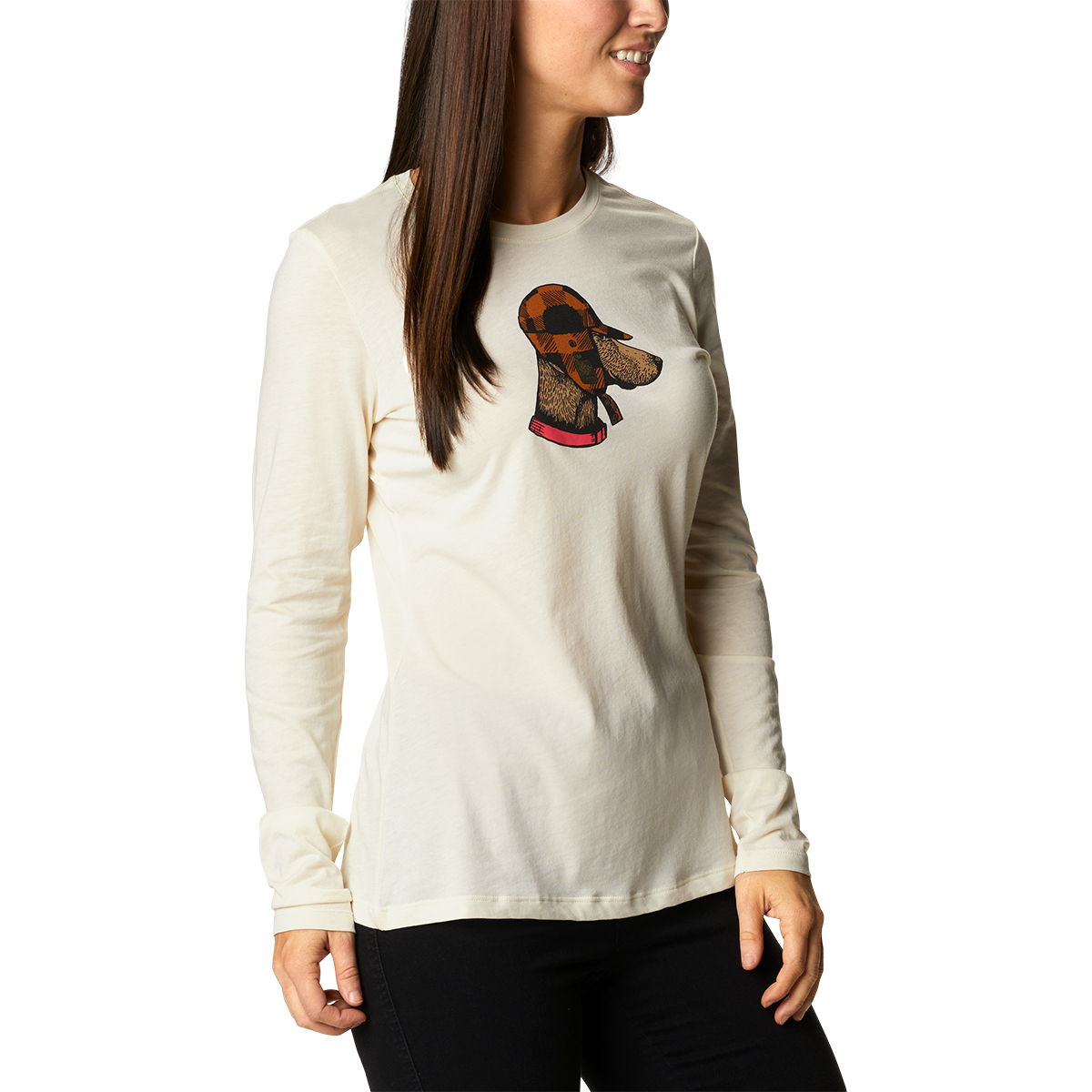 Columbia Hidden Haven Dog Long-Sleeve T-Shirt for Ladies