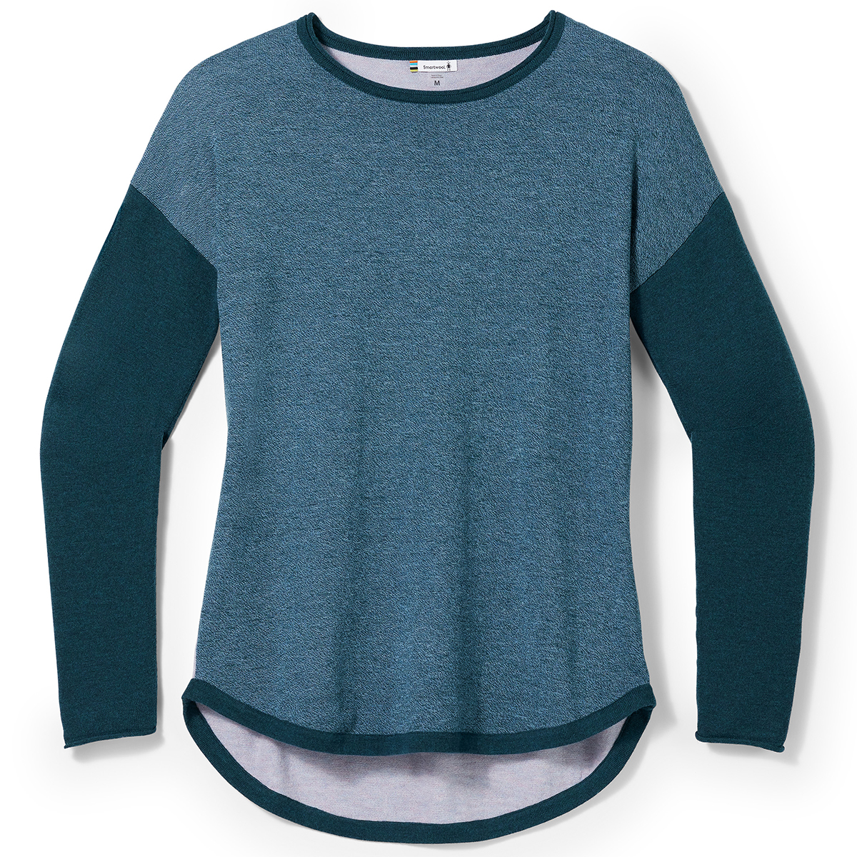 Smartwool Women's Shadow Pine Colorblock Sweater - Size L