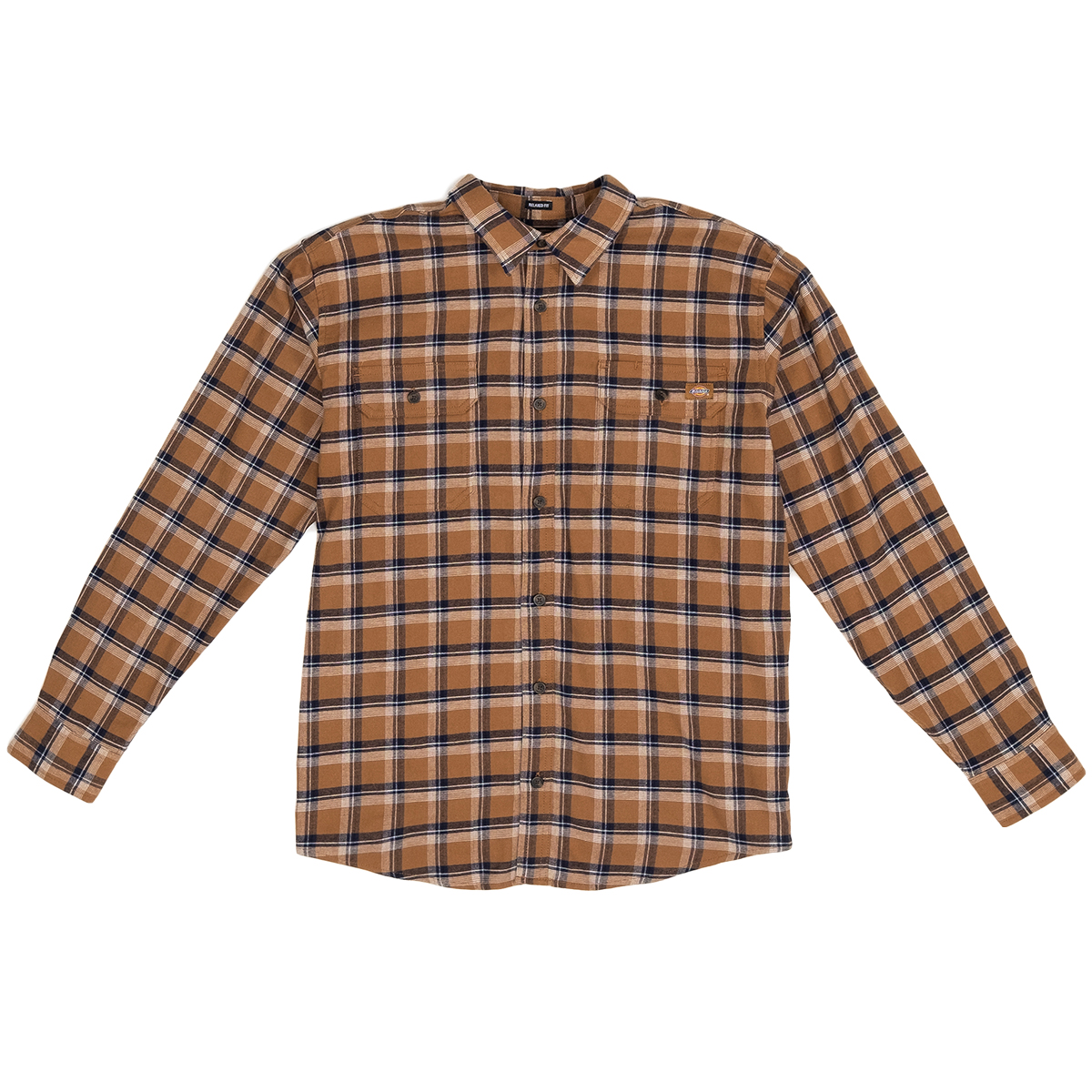 Dickies Men's Flex Long Sleeve Flannel Shirt