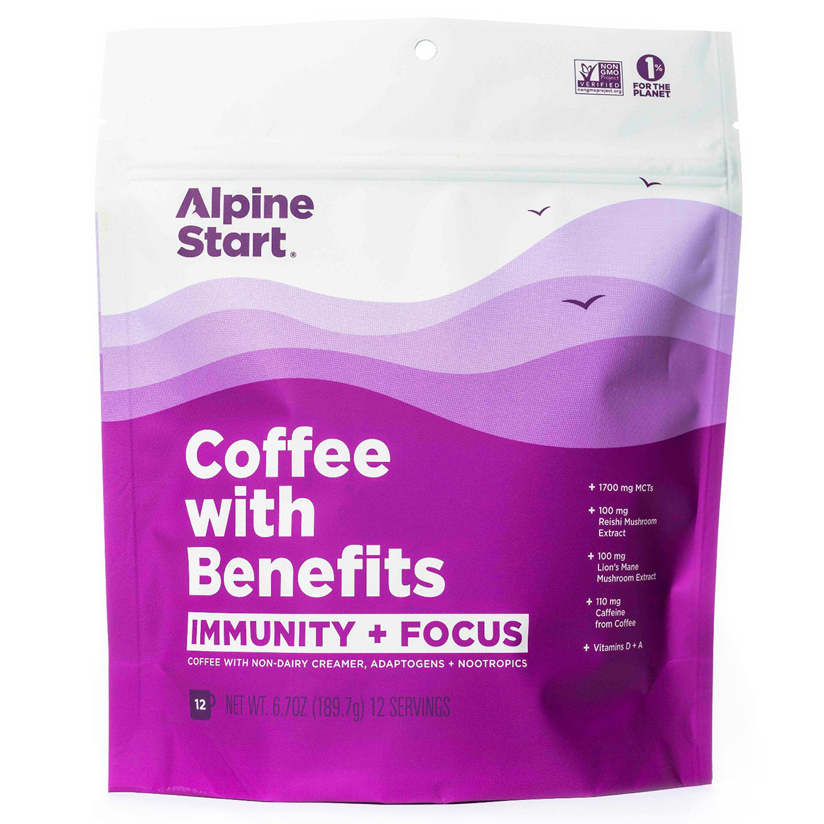 Alpine Start Coffee With Benefits Instant Coffee