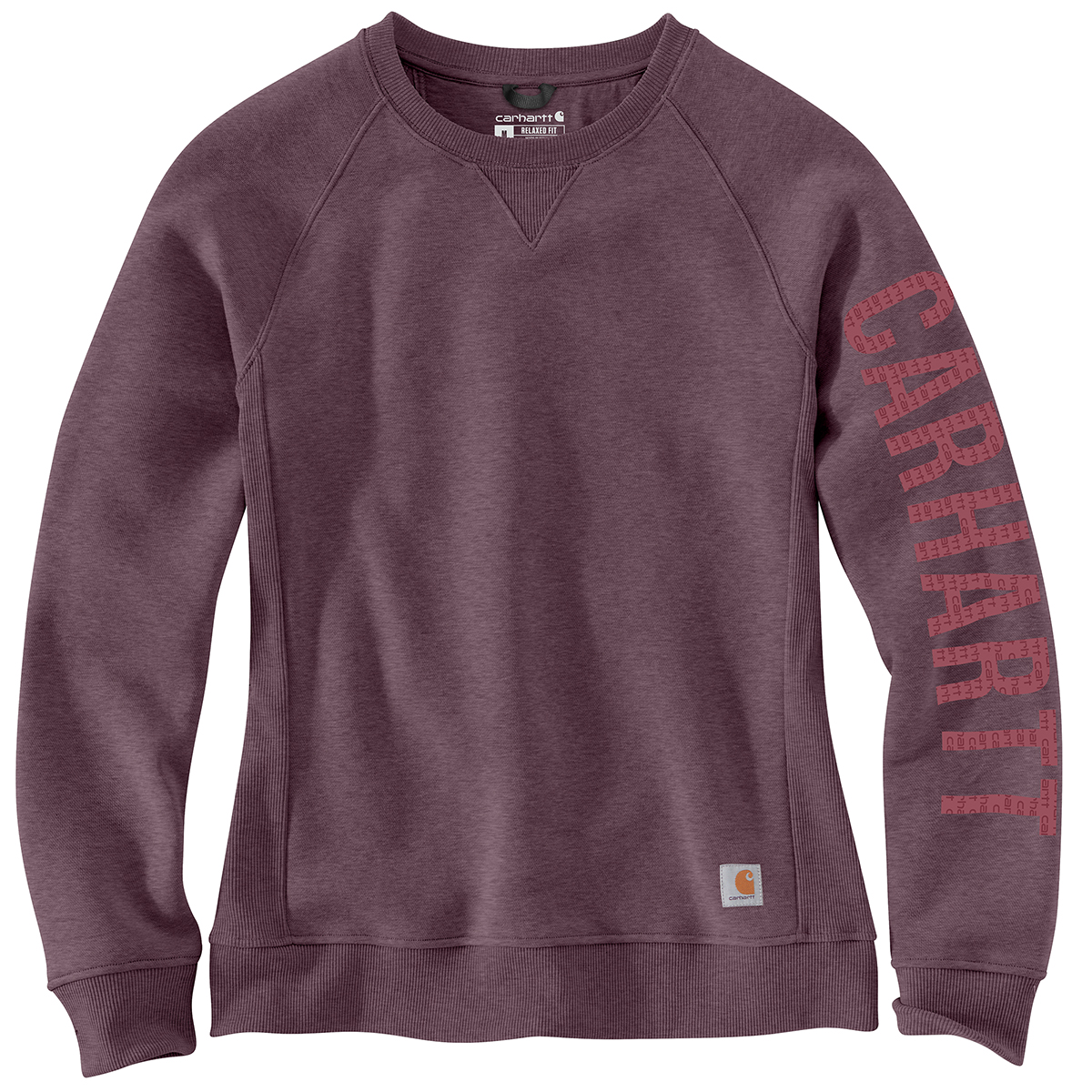Carhartt Women's Midweight Crewneck Long-Sleeve Graphic Sweatshirt
