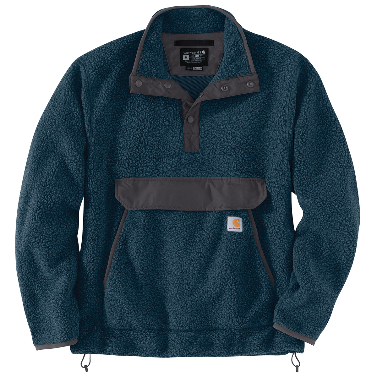 Relaxed Fit Fleece Pullover