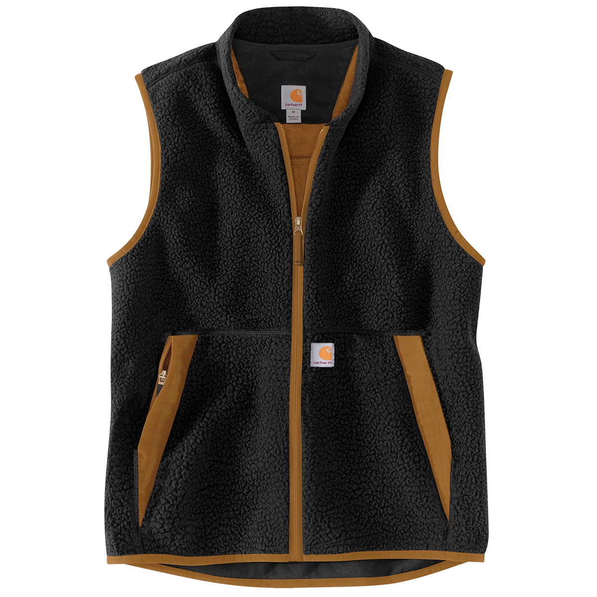 Carhartt Men's Relaxed Fit Fleece Full Zip Vest