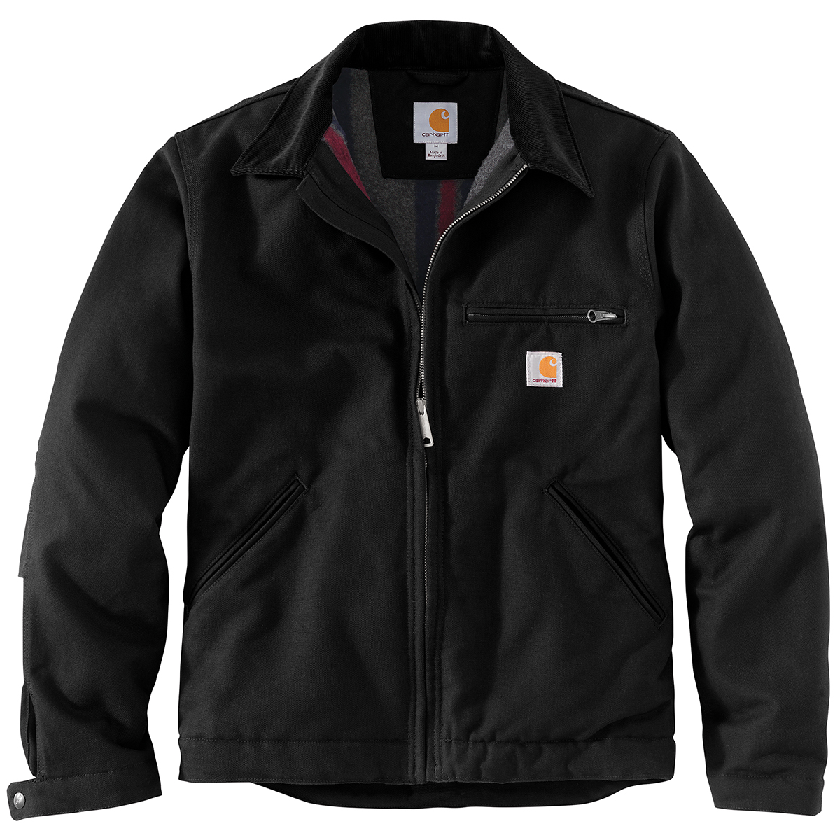 Carhartt Relaxed Fit Duck Blanket-Lined Detroit Jacket