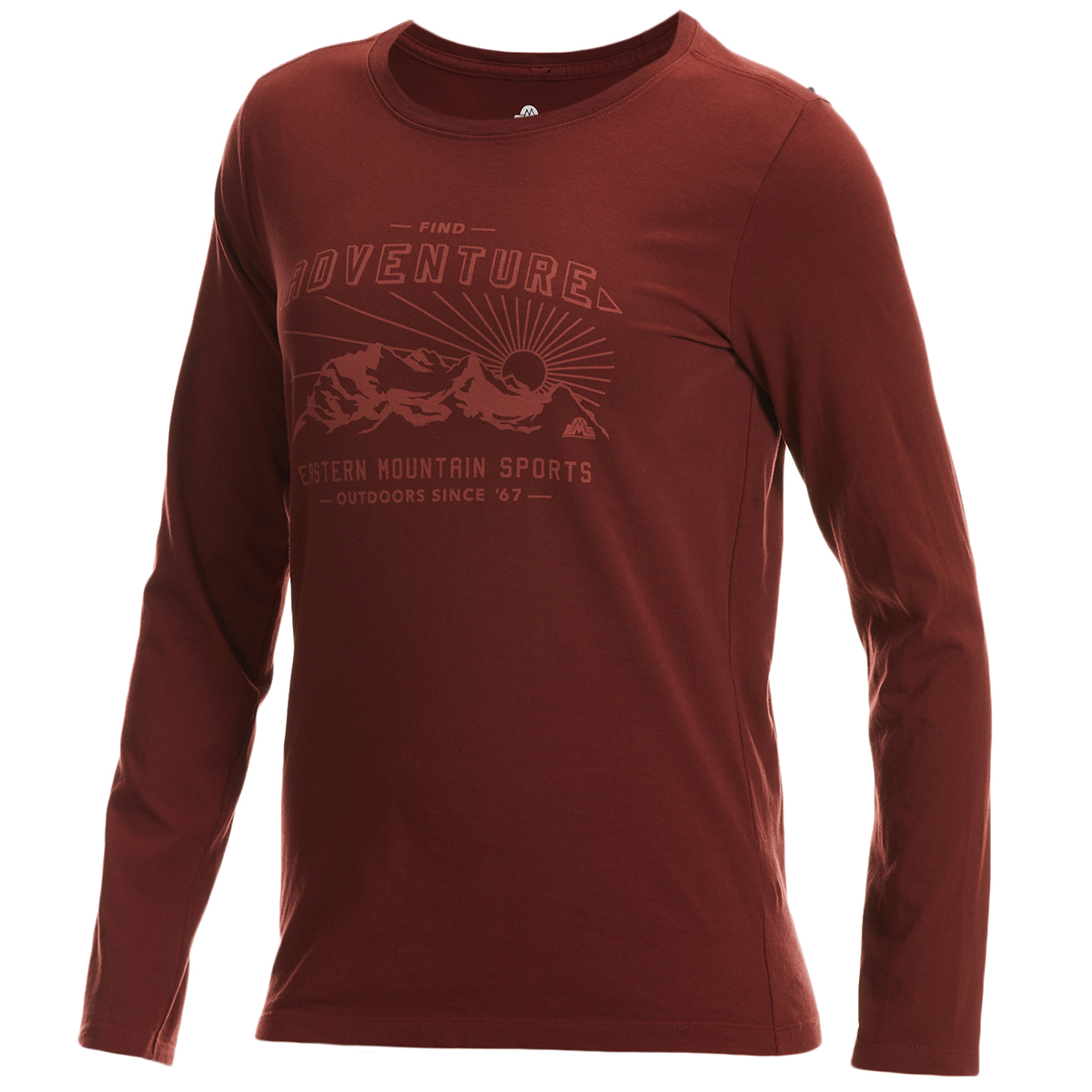 EMS Women's Find Adventure Long Sleeve Graphic Tee - Size S