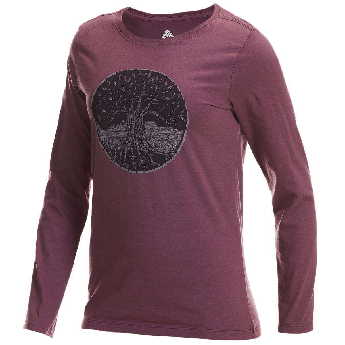EMS Women's Grass Roots Long Sleeve Graphic Tee - Size L