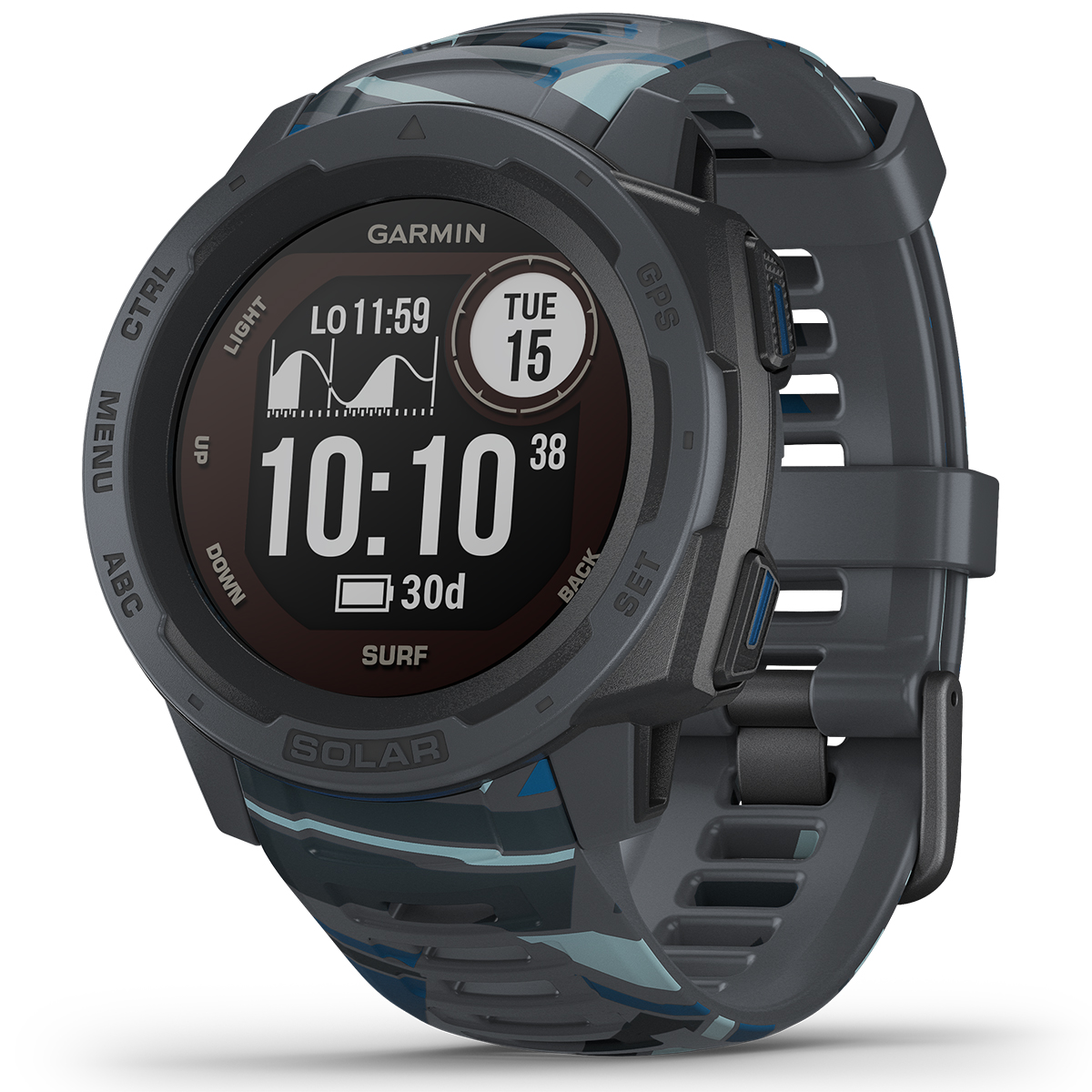 Garmin Instinct Solar - Surf Edition Watch