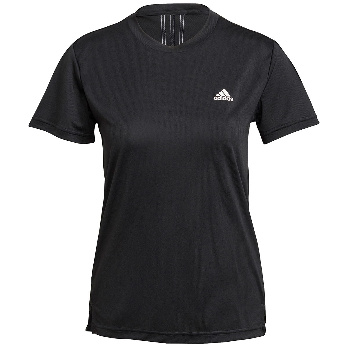 Adidas Women's Aeroready D2M 3-Stripe Short-Sleeve Tee