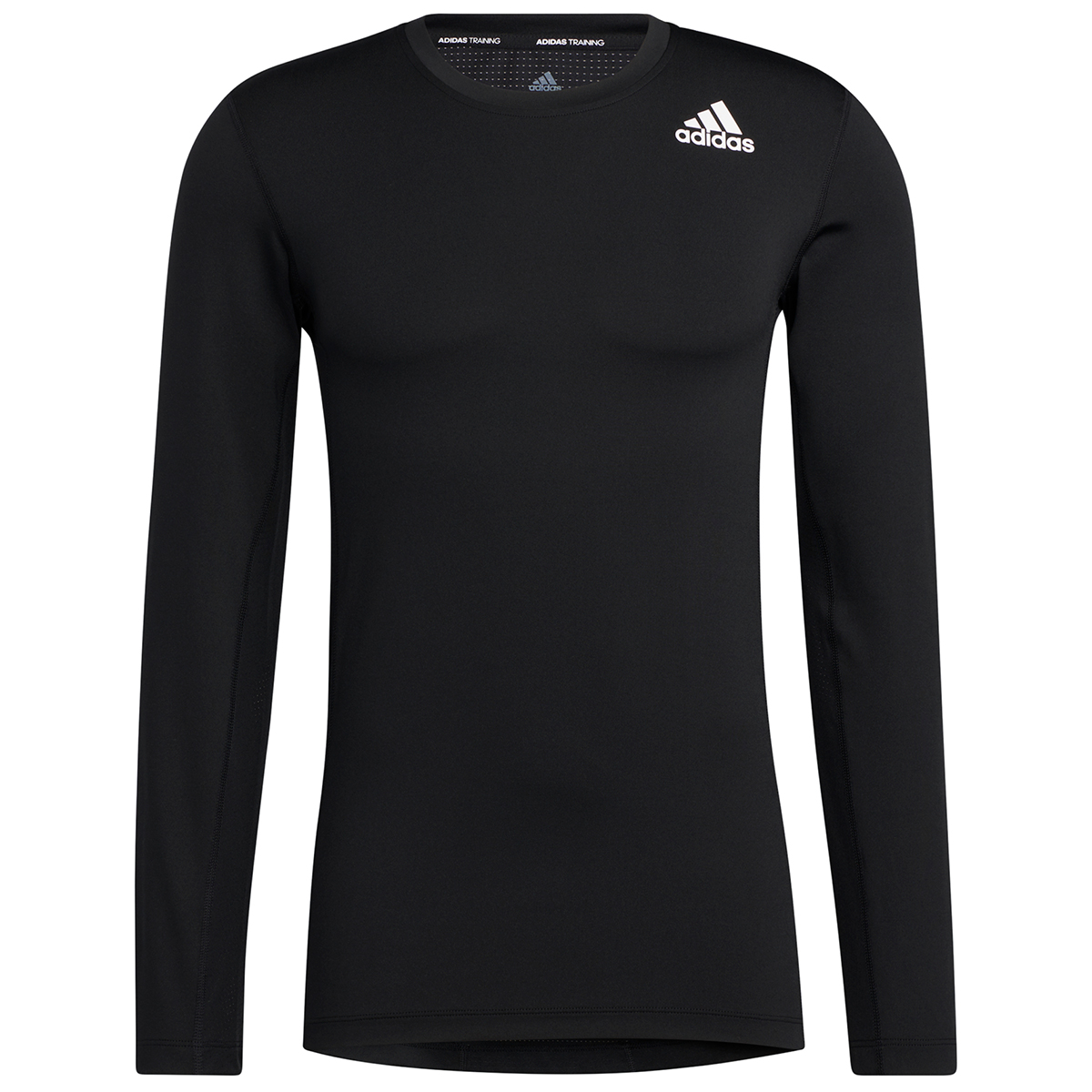 adidas Techfit Training Long Sleeve Tee - Black