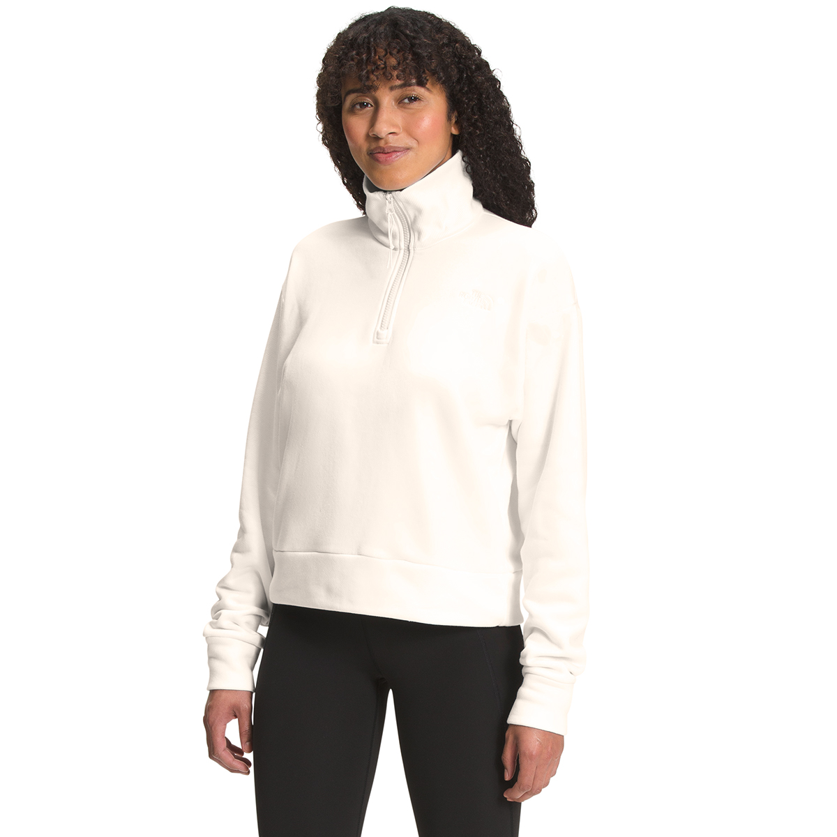 The North Face Women's Simple Logo 1/4-Zip - Size L