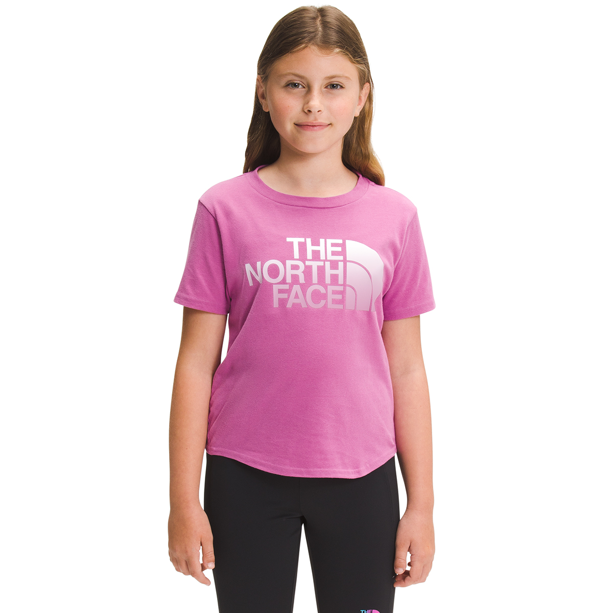 The North Face Girls' Short-Sleeve Graphic Tee - Size L