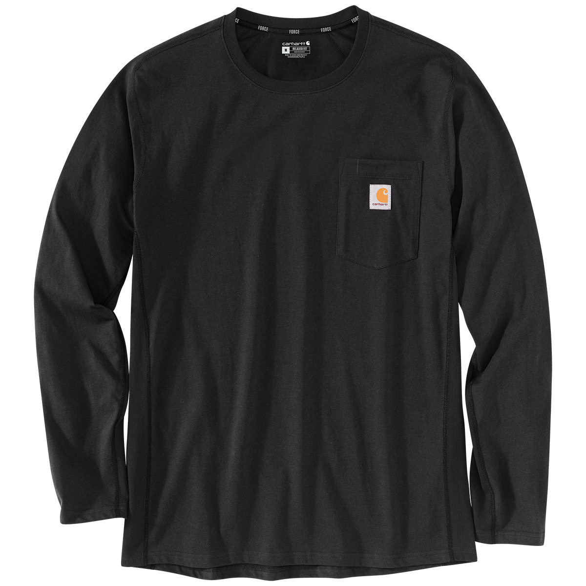 Carhartt Men’s Force Relaxed Fit Midweight Long-Sleeve Pocket Tee