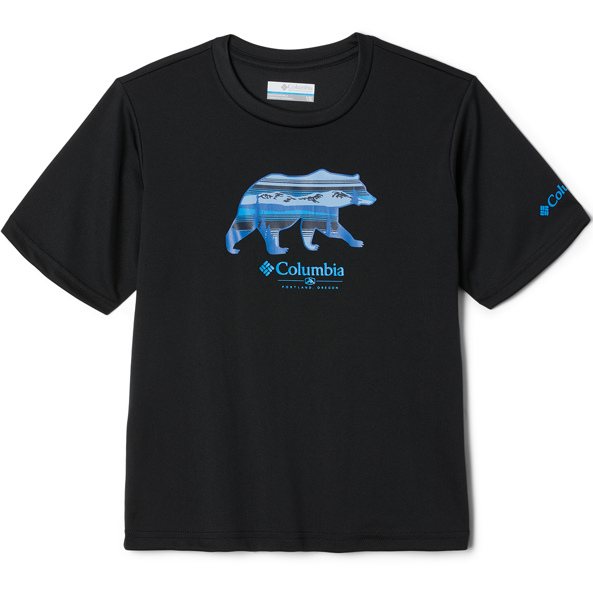 Columbia Boys' Grizzly Ridge Short-Sleeve Graphic Tee - Size XL