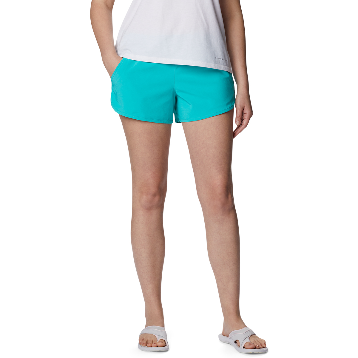 Columbia Women's Bogata Bay Stretch Shorts - Size L