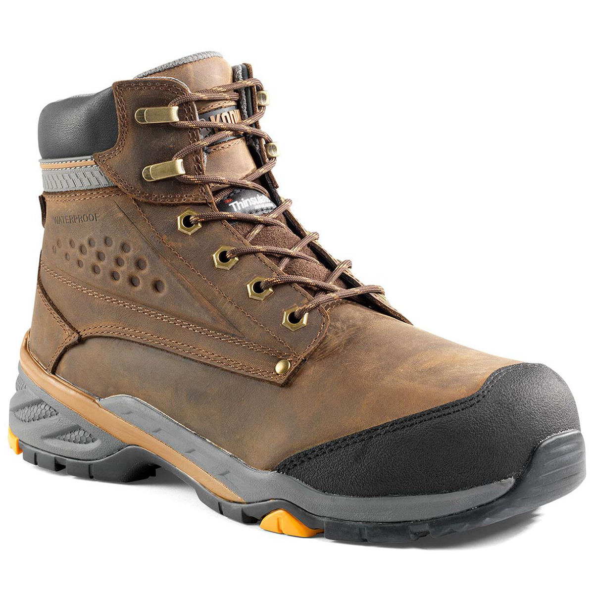 Kodiak Men's Crusade 6" Comp Toe Hiker Work Shoe