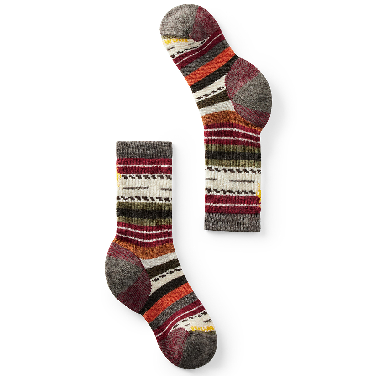 Smartwool Kids' Hike Full Cushion Margarita Crew Socks