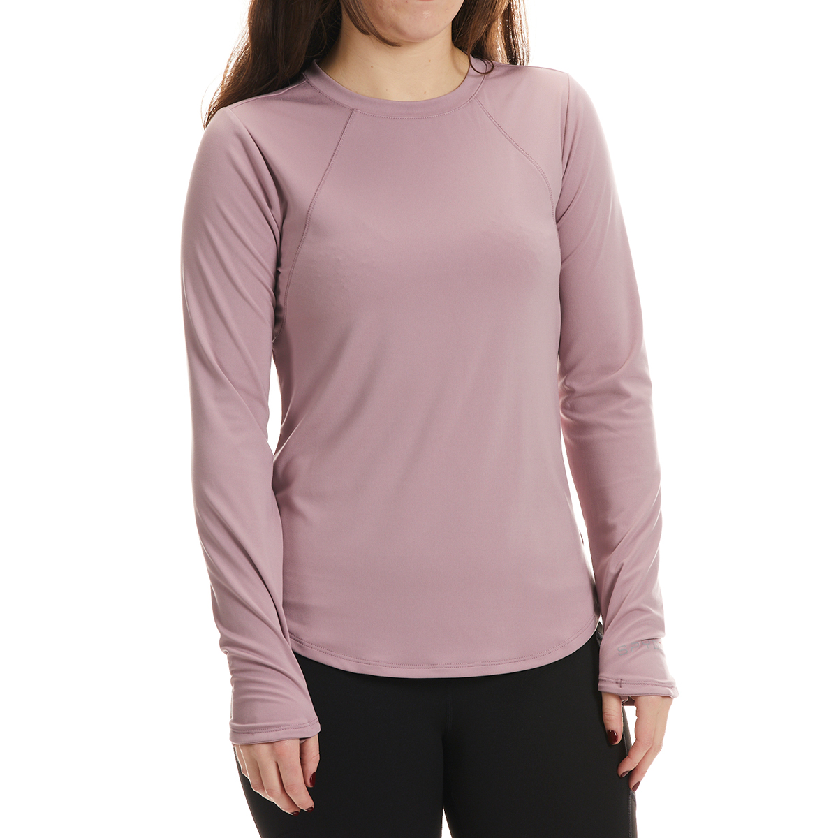 Spyder Women's Long Sleeve Crewneck Top W/ Thumbholes