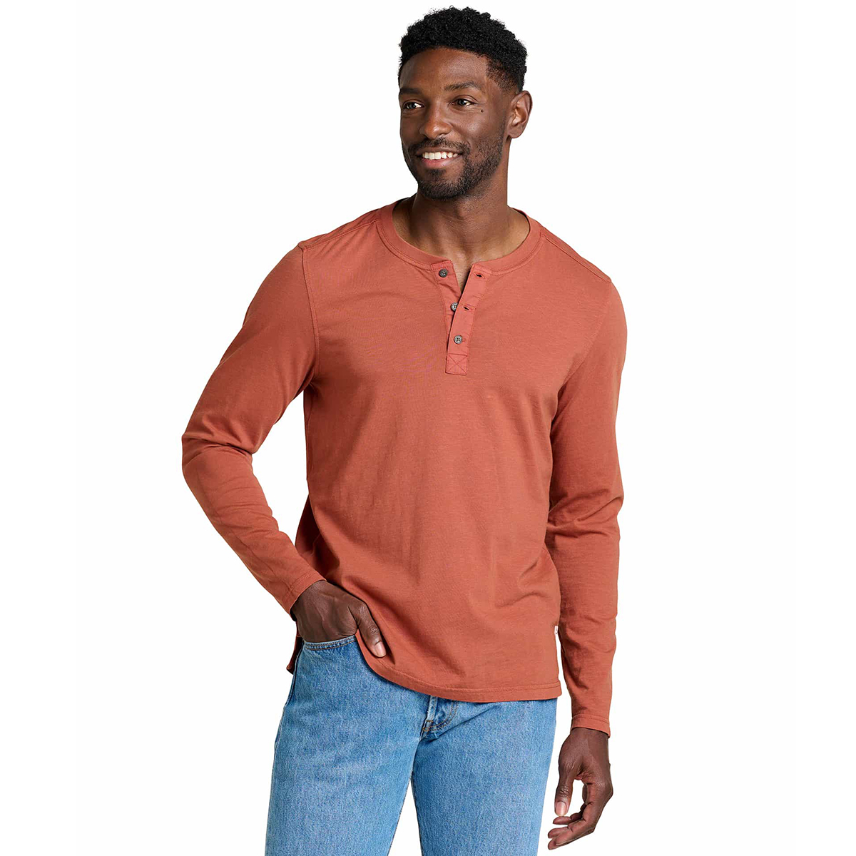 Toad & Co Men's Primo Long-Sleeve Henley - Size XL