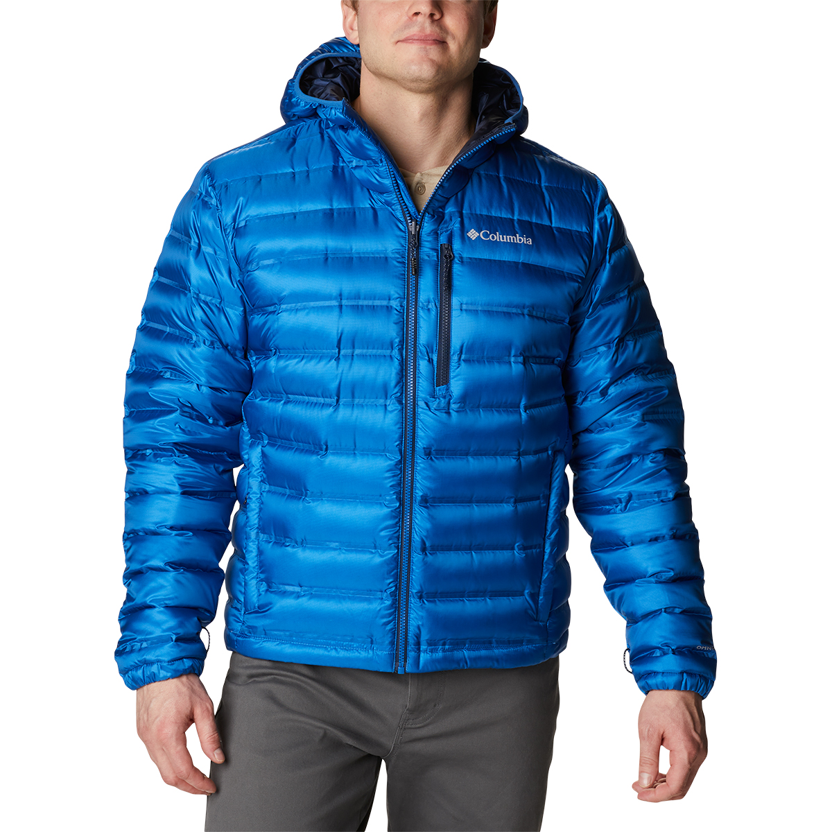 Columbia Men's Pebble Peak Down Hooded Jacket