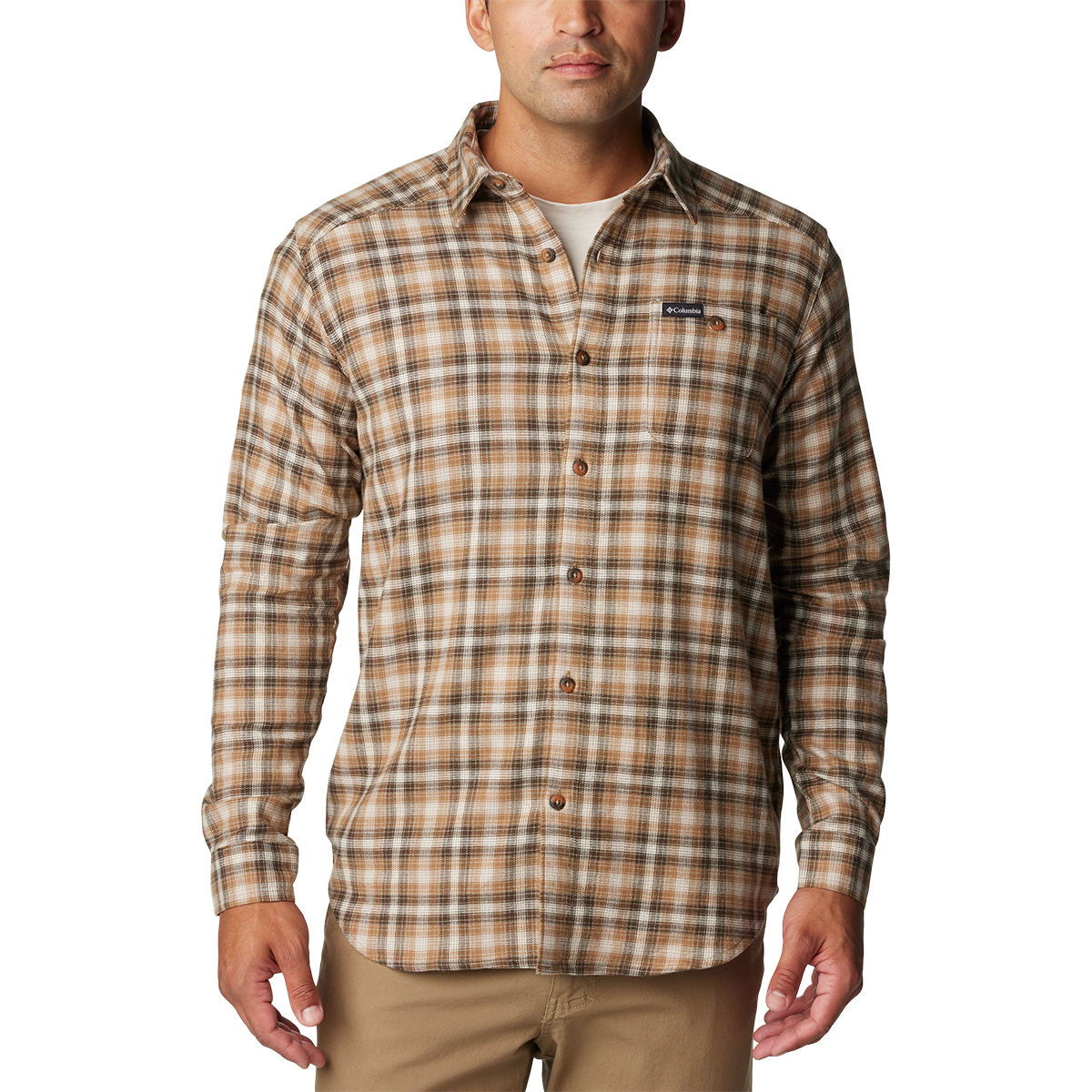 Columbia Men's Cornell Woods Flannel Long-Sleeve Shirt - Size 2XL