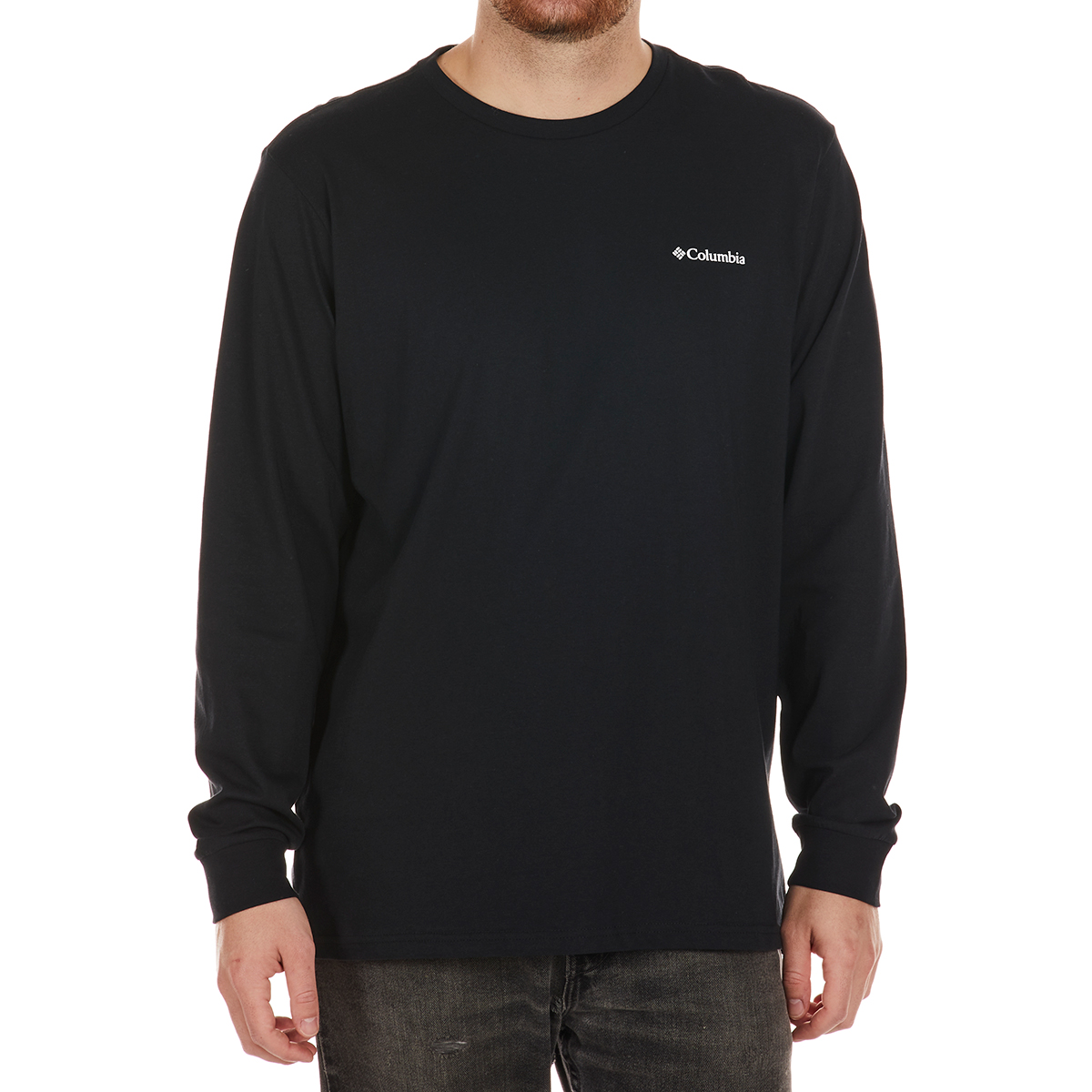 Columbia Men's Rockaway River Graphic Long-Sleeve Tee - Size 2XL