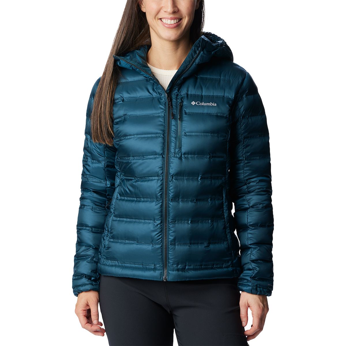 Columbia Women's Pebble Peak Down Hooded Jacket