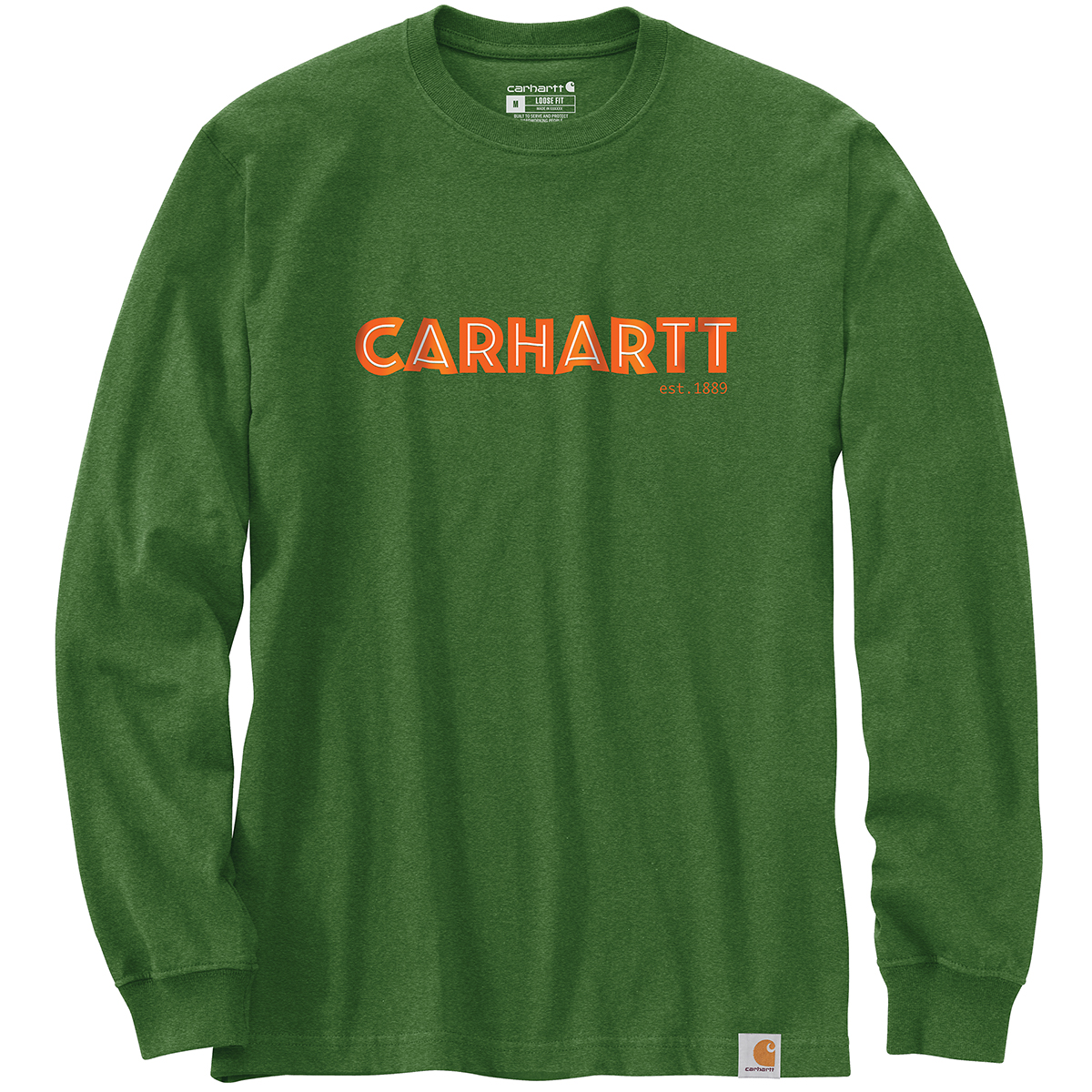 Carhartt Men’s Loose Fit Heavyweight Long-Sleeve Graphic Tee