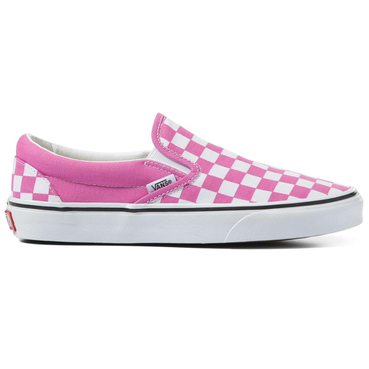 Pink checkered hot sale vans for girls