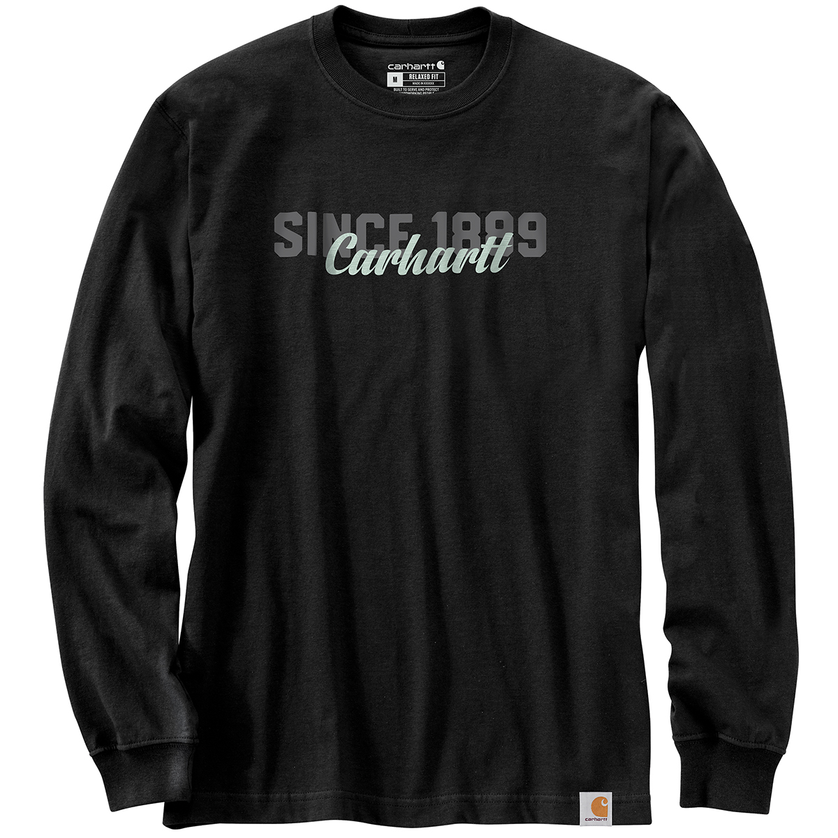 Carhartt Men’s Relaxed Fit Heavyweight Long-Sleeve Graphic Tee