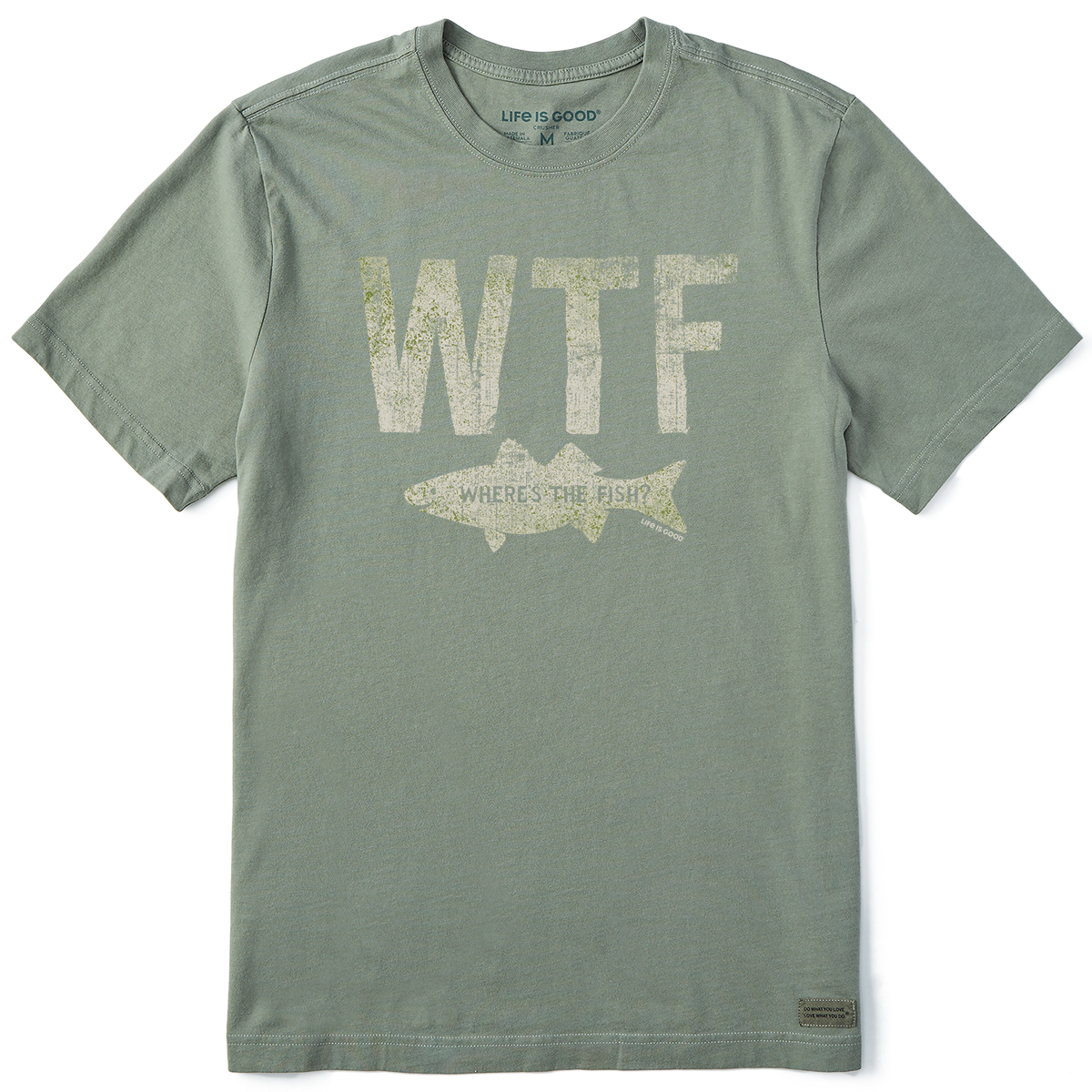 Life Is Good Men's Wtf Short-Sleeve Tee