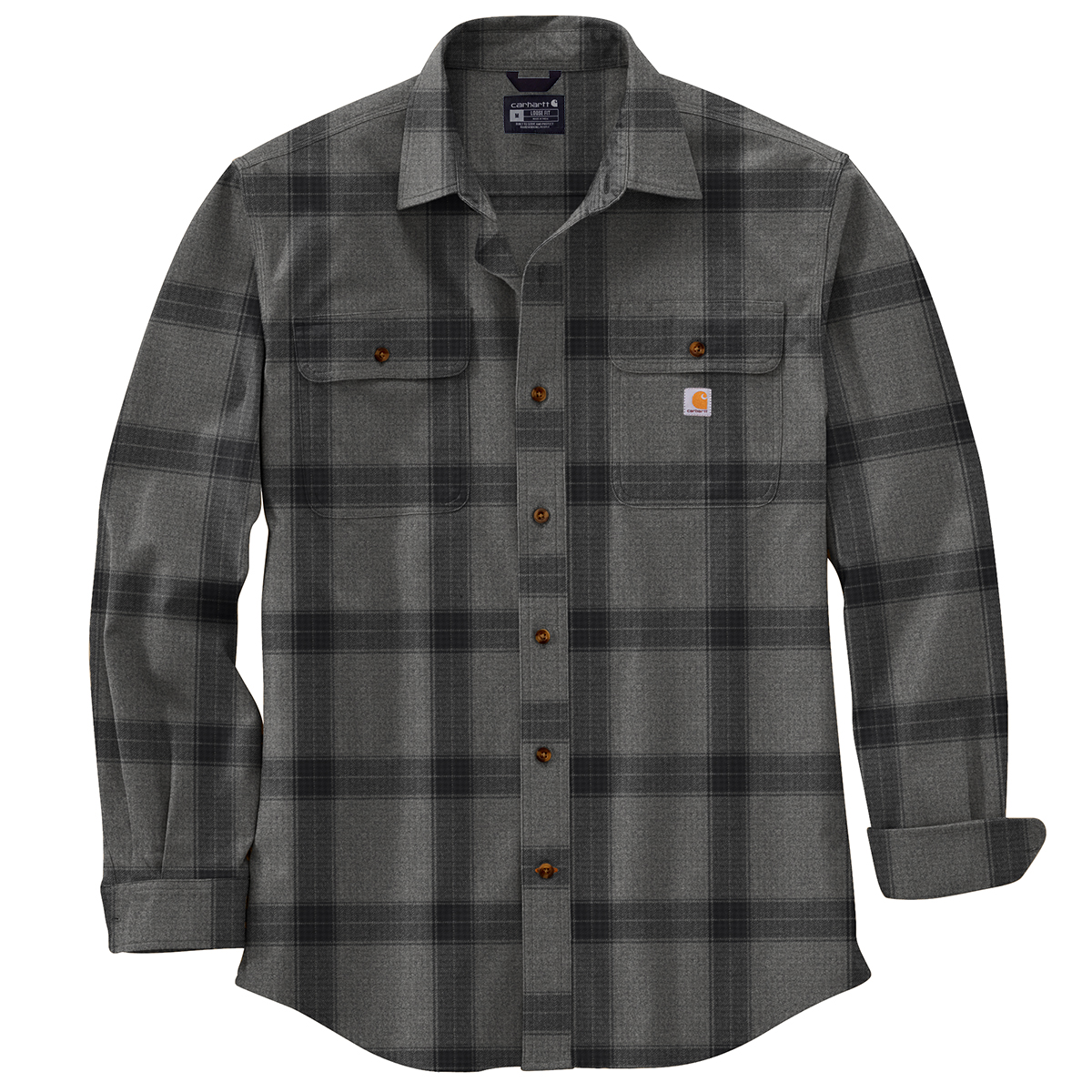 Carhartt Men's Loose Fit Heavyweight Long-Sleeve Flannel