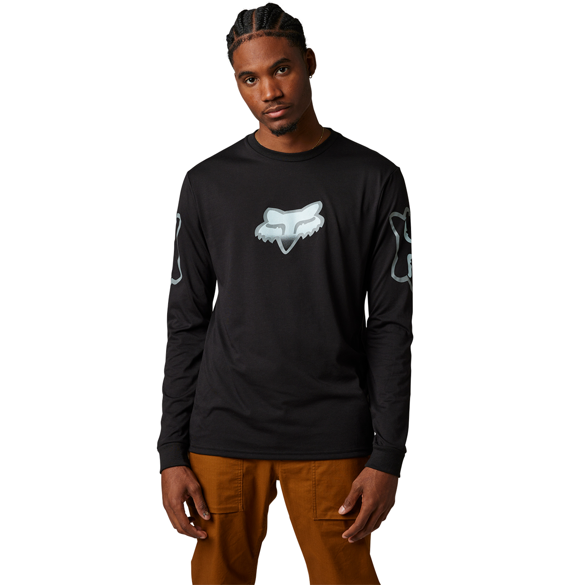 FOX Young Men's Vizen Drirelease Long-Sleeve Tee