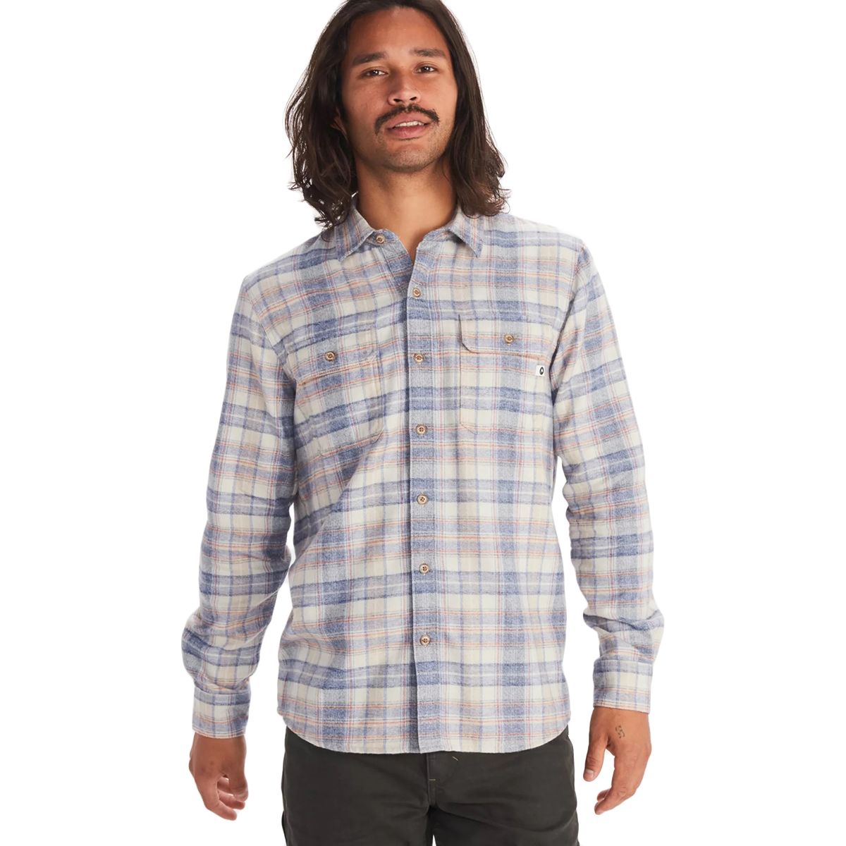 Marmot Men's Fairfax Heathered Midweight Flannel - Size 2XL