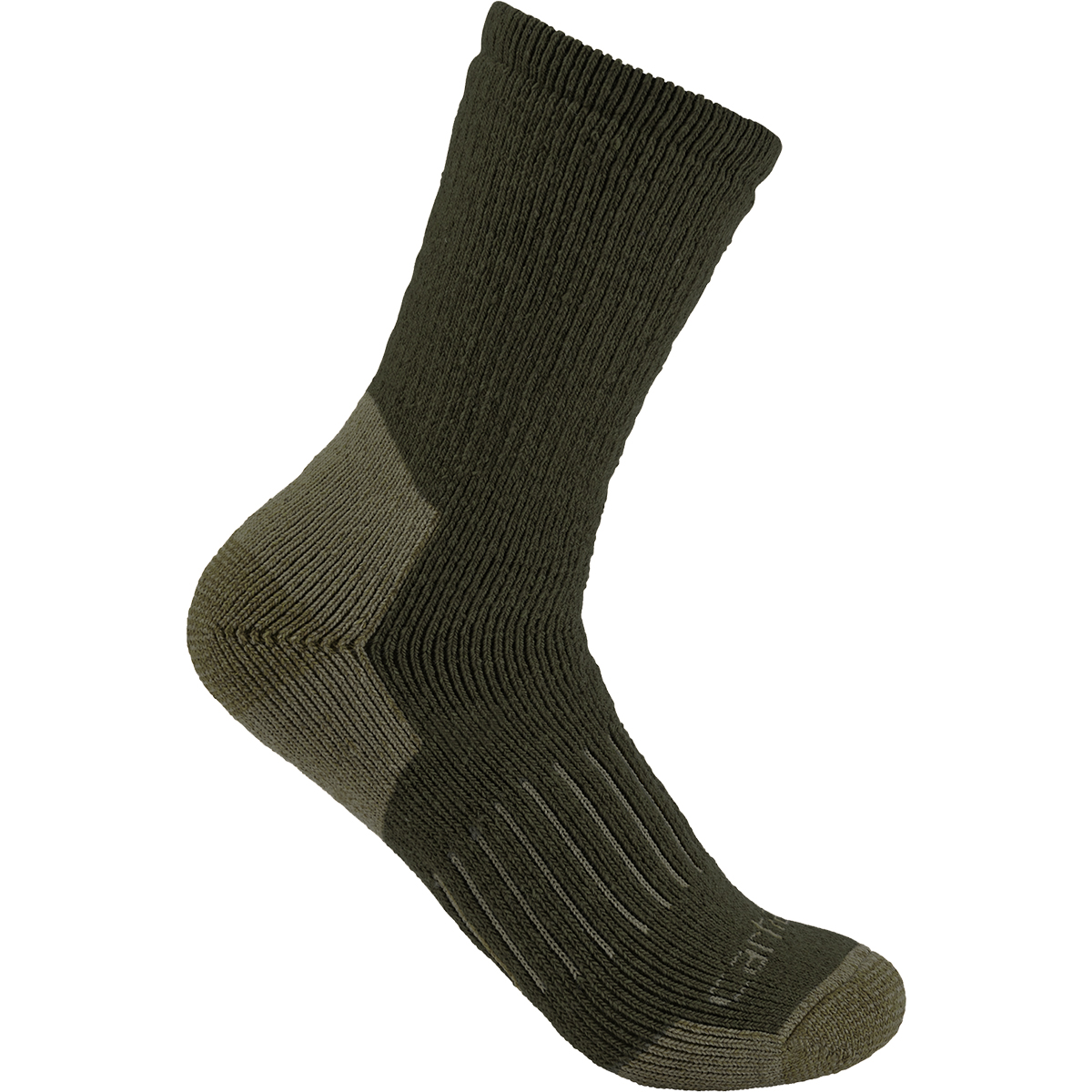 Carhartt Men's Heavyweight Synthetic Wool Blend Crew Sock