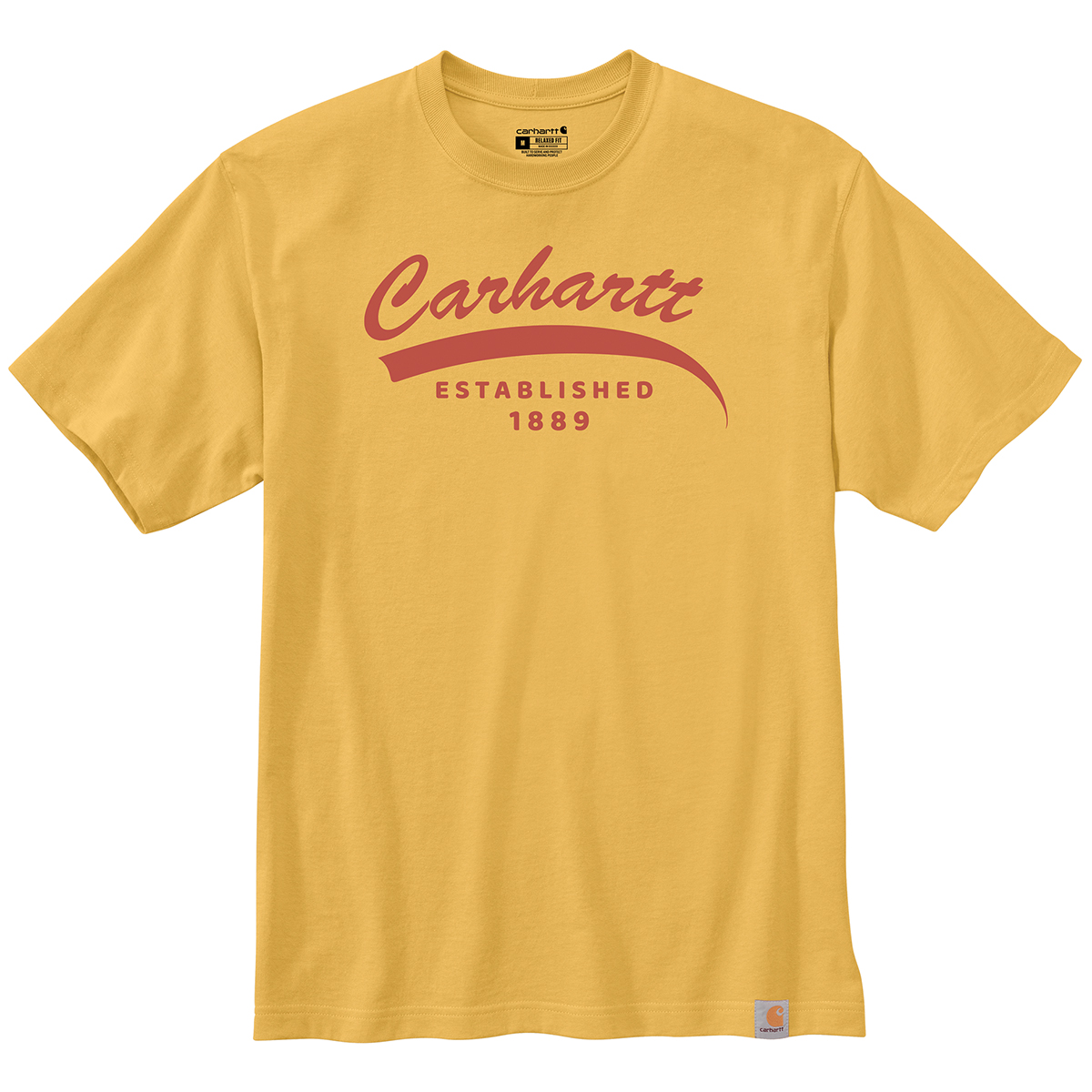 Carhartt Men’s Relaxed Fit Heavyweight Short-Sleeve Tee