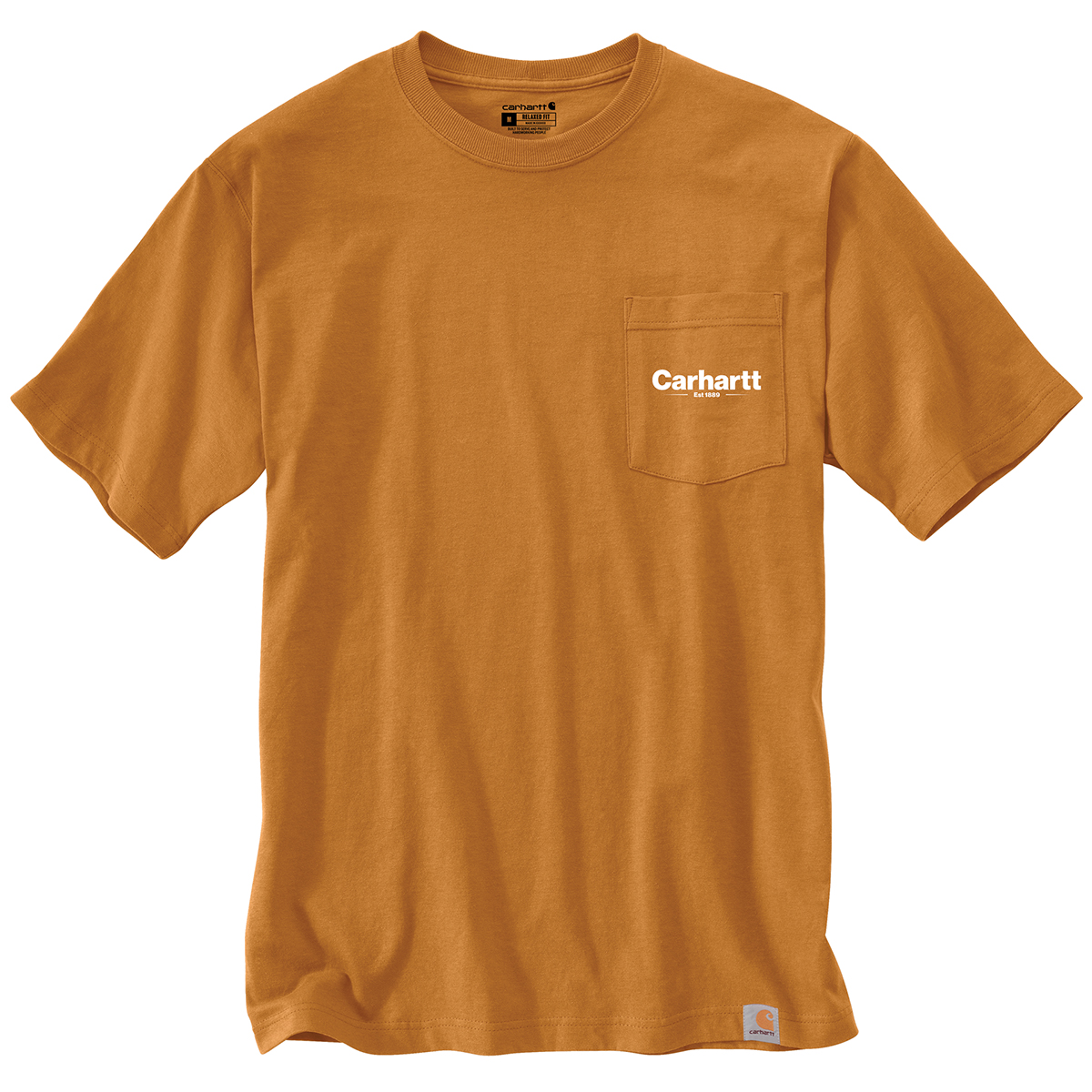 Carhartt Men's Relaxed Fit Heavyweight Short-Sleeve Pocket Tee