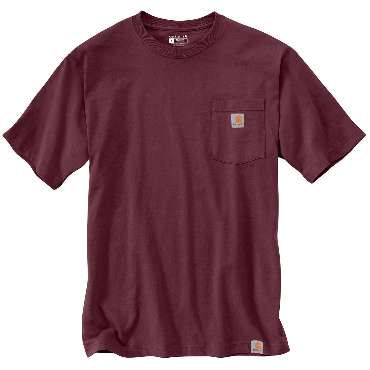 Carhartt Men’s Relaxed Fit Heavyweight Short-Sleeve Pocket Tee