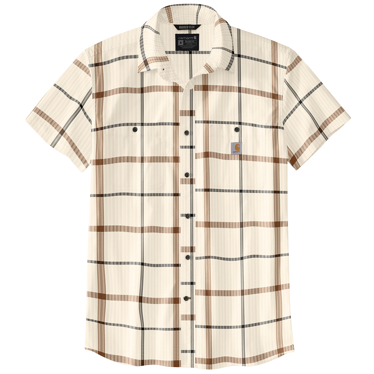 Carhartt Men’s Rugged Flex Relaxed Fit Lightweight Short-Sleeve Shirt