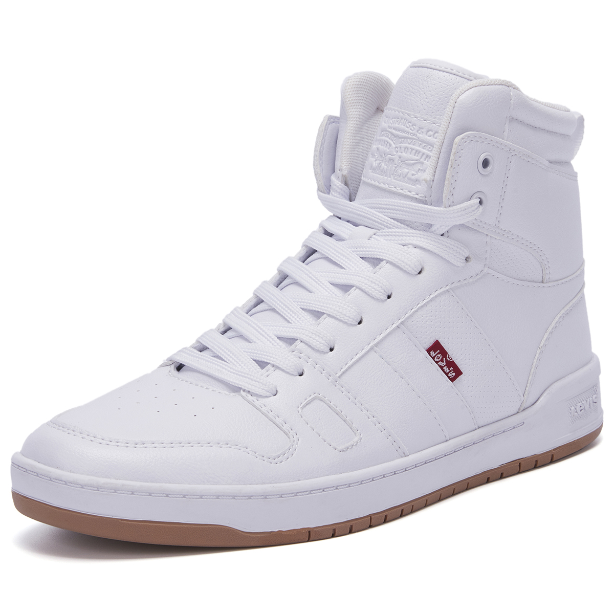 Levi's Men's 521 Hi Pebbled Sneakers