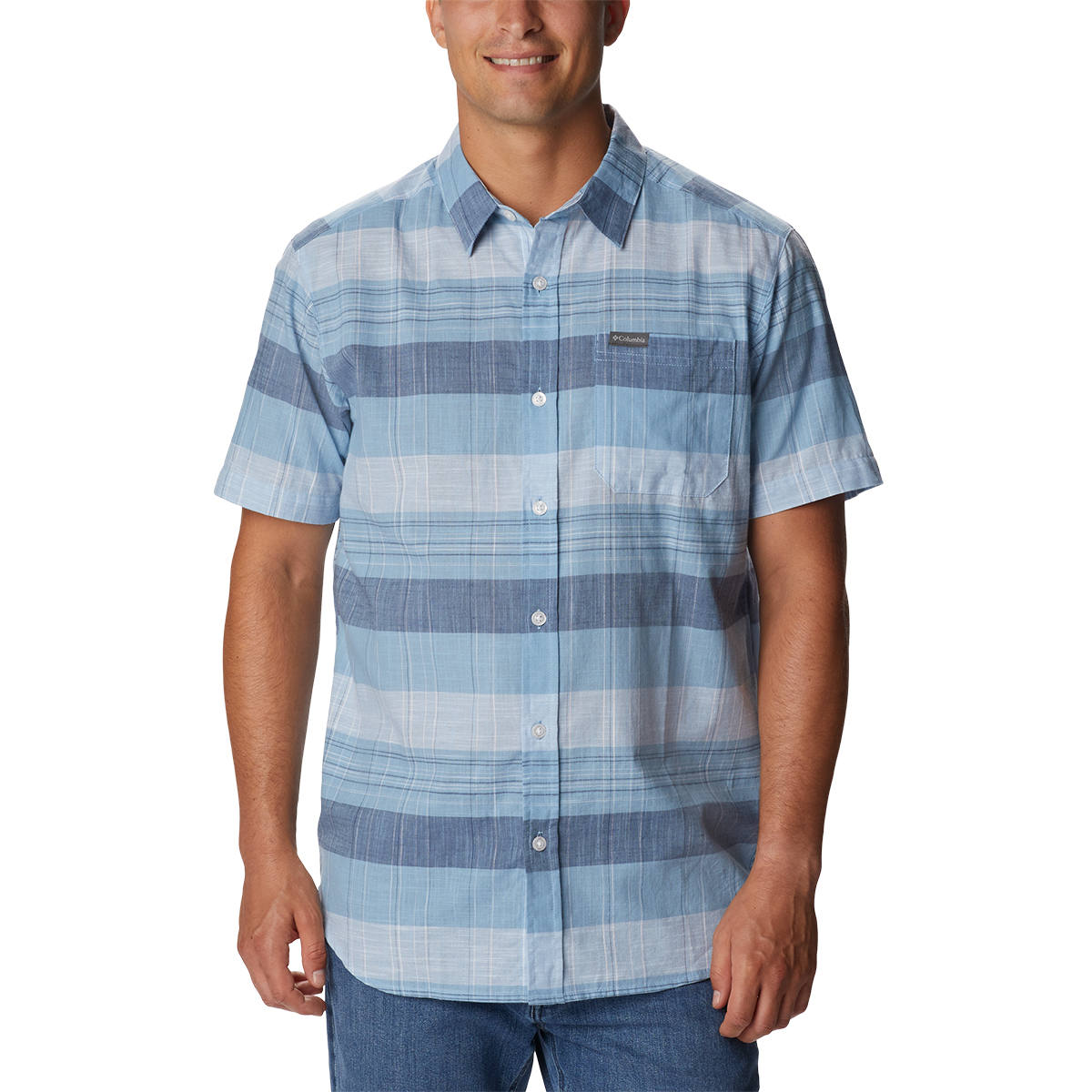 Columbia Men's Rapid Rivers Short-Sleeve Shirt - Size S