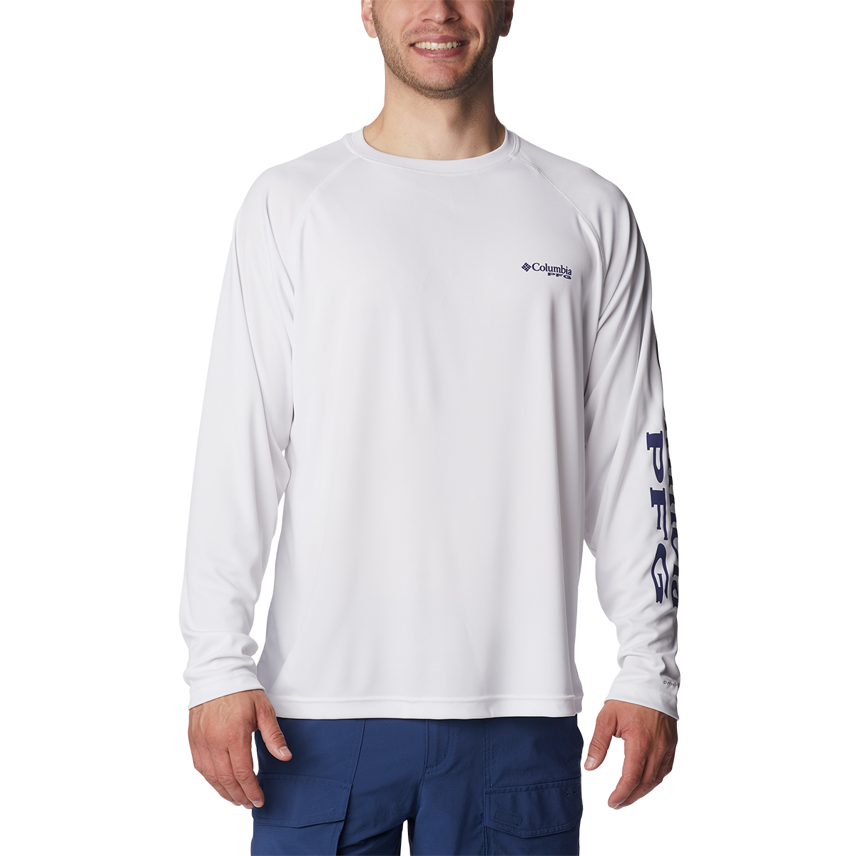 Columbia Men's Pfg Terminal Tackle Long-Sleeve Shirt - Size M