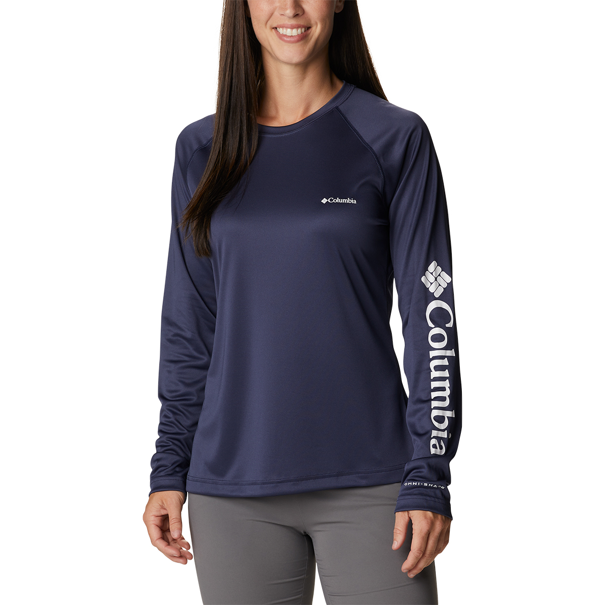 Columbia Women's Fork Stream Long-Sleeve Shirt - Size XL