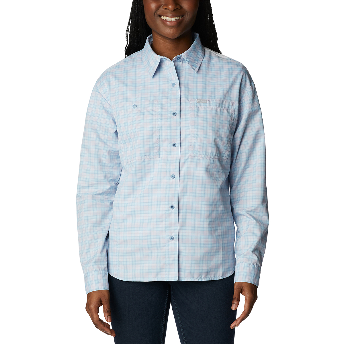Columbia Women's Silver Ridge Utility Long-Sleeve Shirt - Size XL