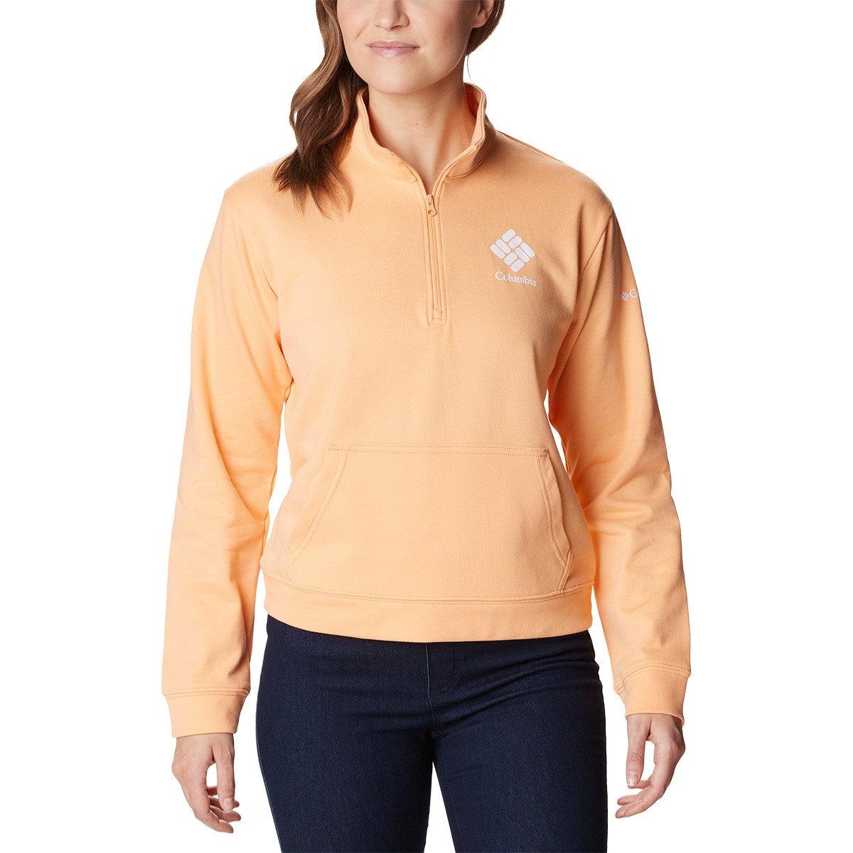 Columbia Women's Trek French Terry Half-Zip Sweatshirt - Size L