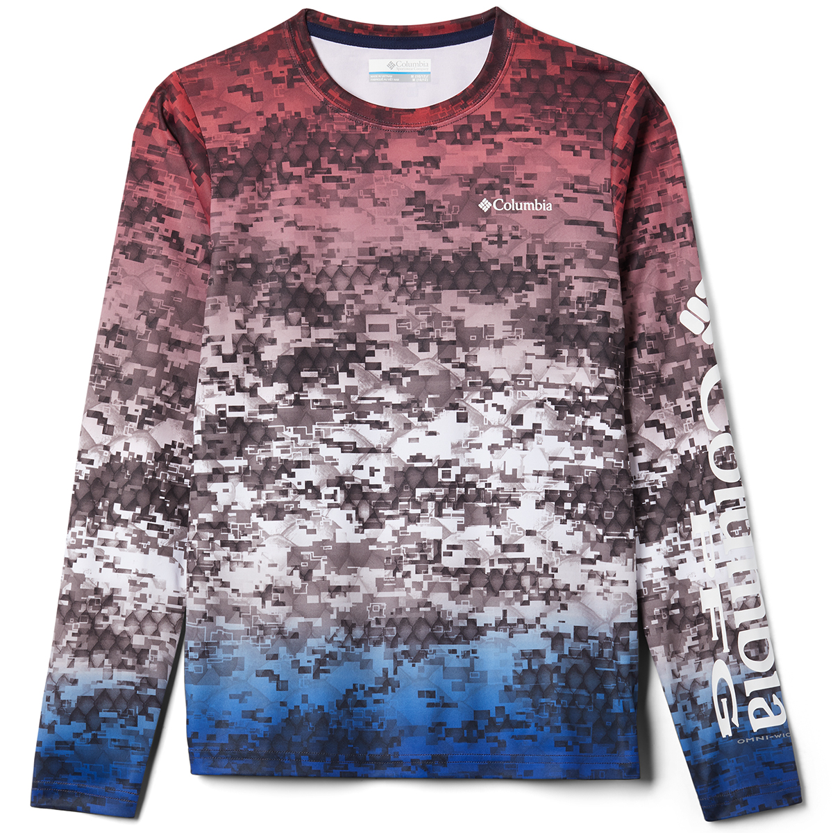Columbia Kids Pfg Super Terminal Tackle Long-Sleeve Shirt – Size XL